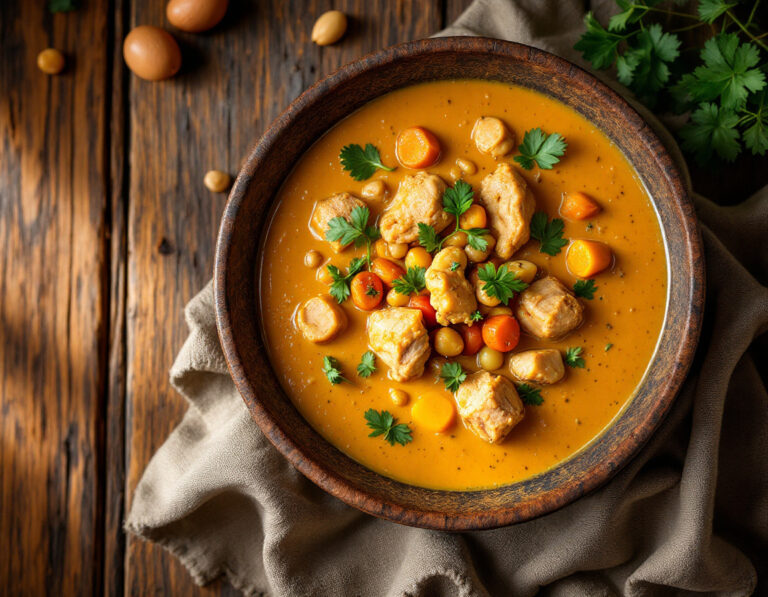Sopa de Cacahuete Africana Occidental | Cremosa y Especiada