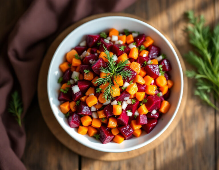 Vinegret – Ensalada rusa clásica de remolacha