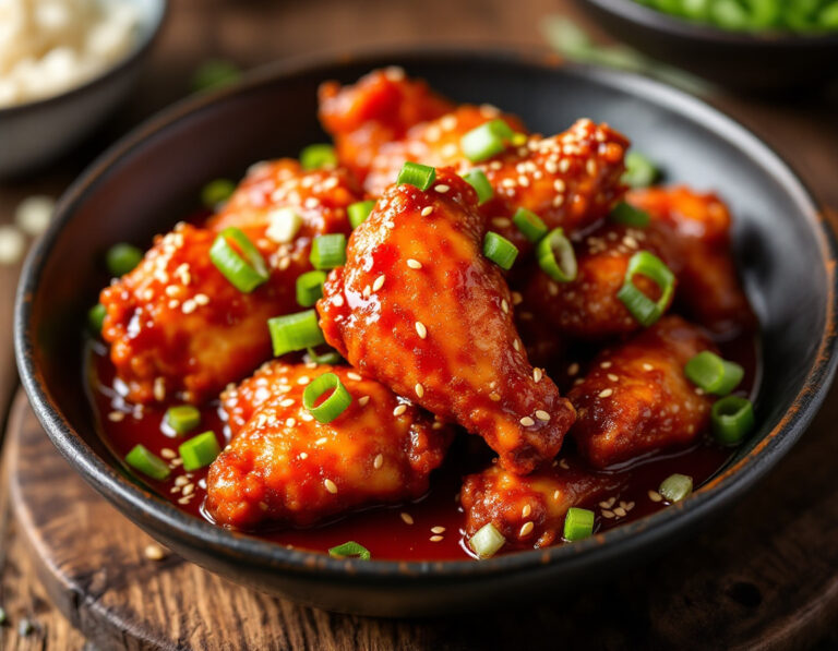 Yangnyeom Chicken Recipe – Korean Crispy Fried Chicken