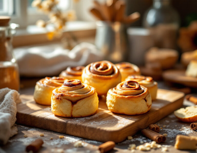 Cinnamon Roll Recipe – Fluffy & Easy | Ready in 50 Min (Gluten-Free)