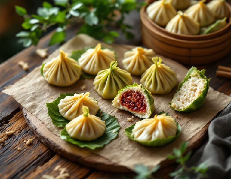 Zongzi – Bolas de Arroz Glutinoso Chinas Tradicionales