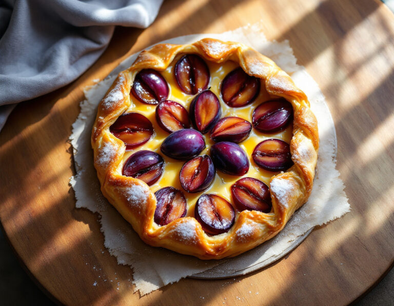 Receta de Tarta Suiza de Ciruelas – Pastel Tradicional Suizo
