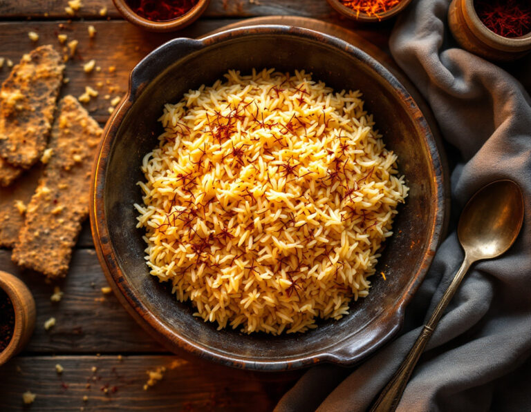 Adas Polo – Arroz con Lentejas Persa Tradicional