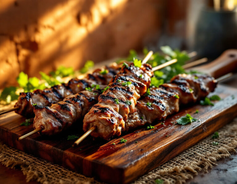 Receta de Kebab de Alepo – Brochetas Sirias Especiadas