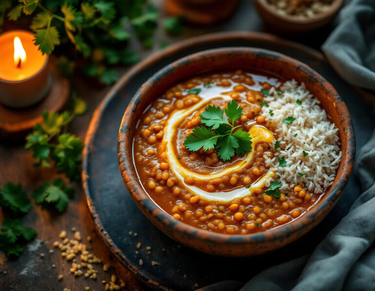 Authentic Red Lentil Dal with Tarka – Ayurvedic Recipe