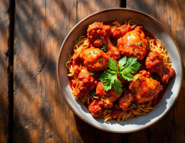 Receta de Ayam Masak Merah – Pollo Rojo Malayo