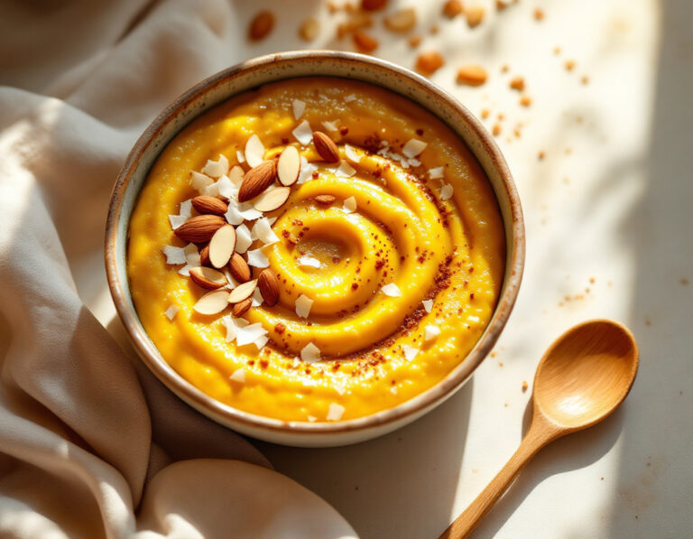 Ayurvedic Spiced Breakfast Porridge – Nourishing Morning Bowl