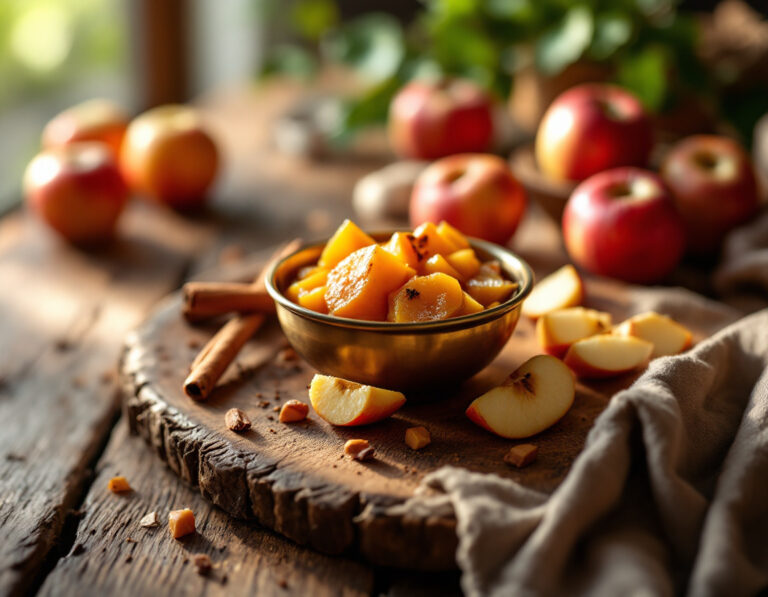 Ayurvedic Stewed Apples Recipe – Warming Digestive Delight