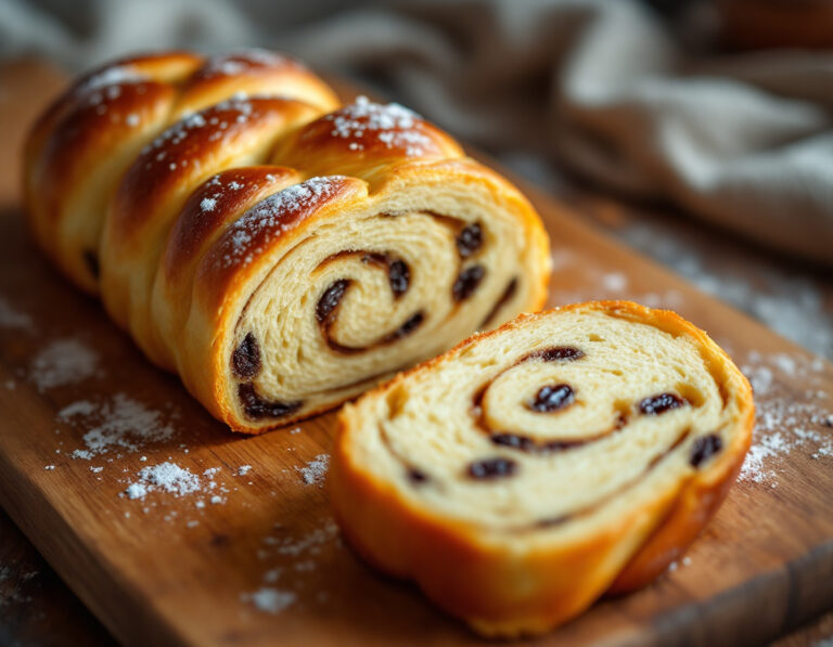 Receta de Babka Ucraniana – Trenza Dulce de Levadura Tradicional