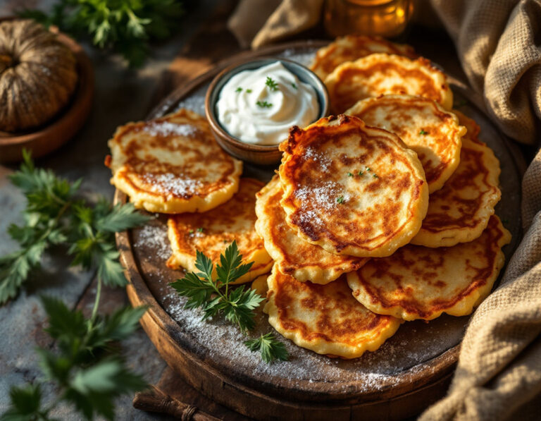 Bramboráky – Tortitas de Patata Checas Receta Original