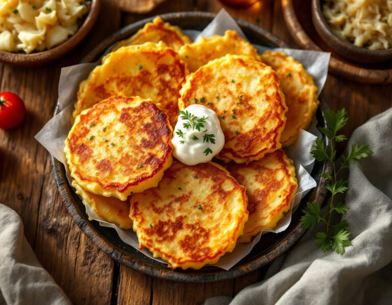 Bramboráky Recipe – Authentic Czech Potato Pancakes