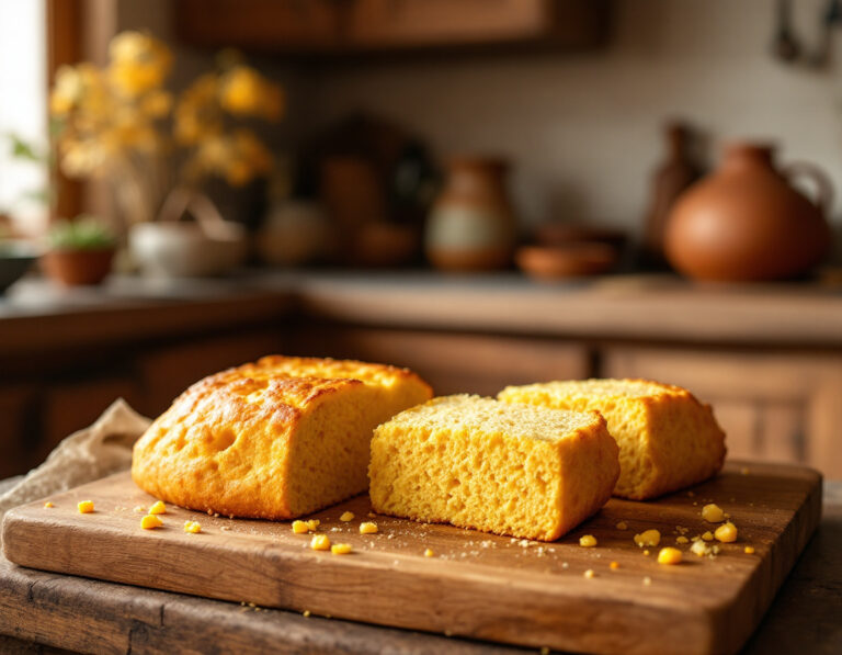 Receta de Bukë Misri – Pan de Maíz Albanés Tradicional