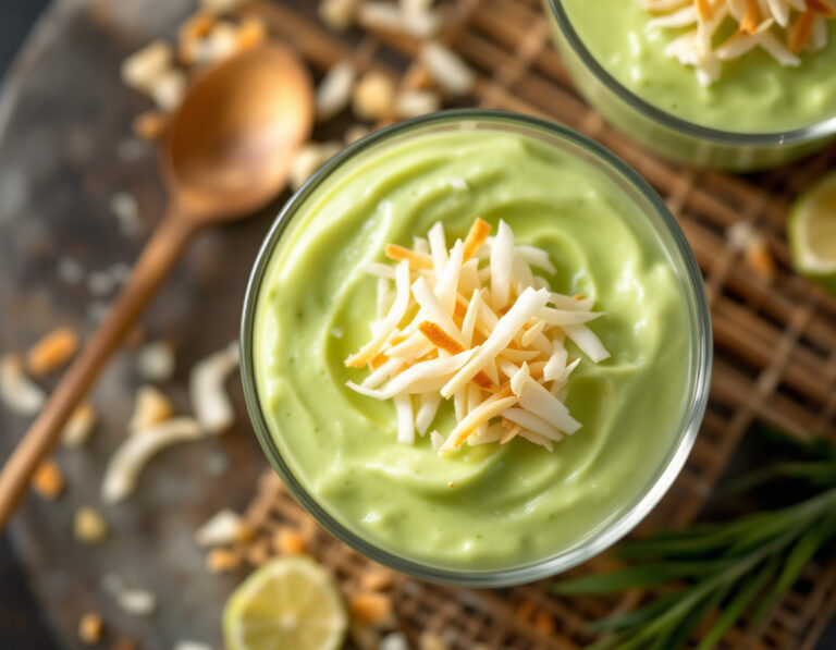 Receta de Buko Pandan – Postre Filipino de Coco