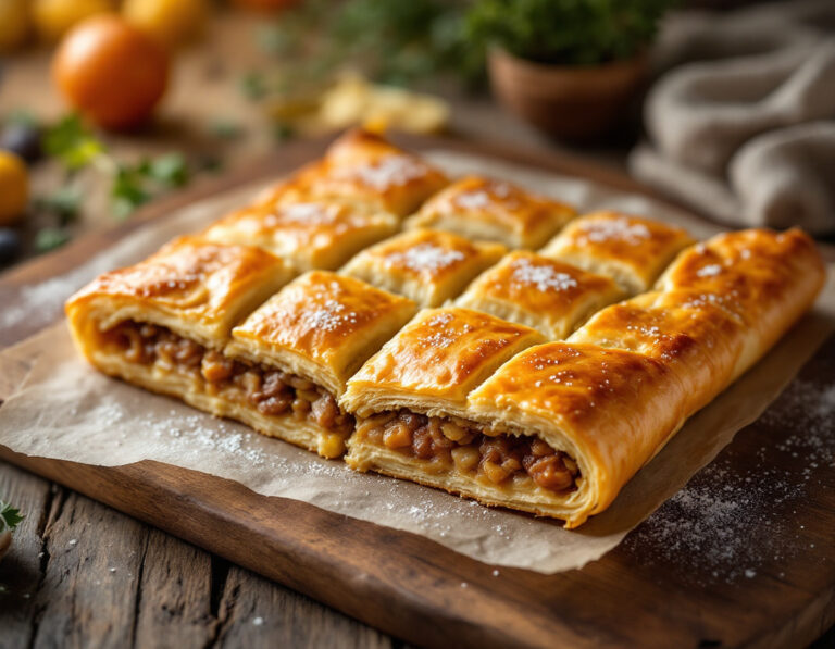 Burek con Carne – Clásico Hojaldre Croata