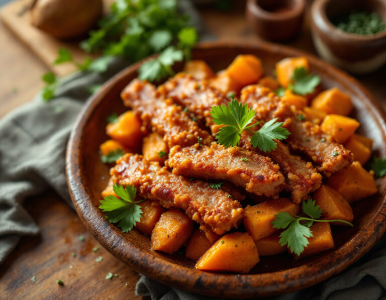 Receta de Chicharrón – Tiras de Panceta Crujiente al Estilo Peruano