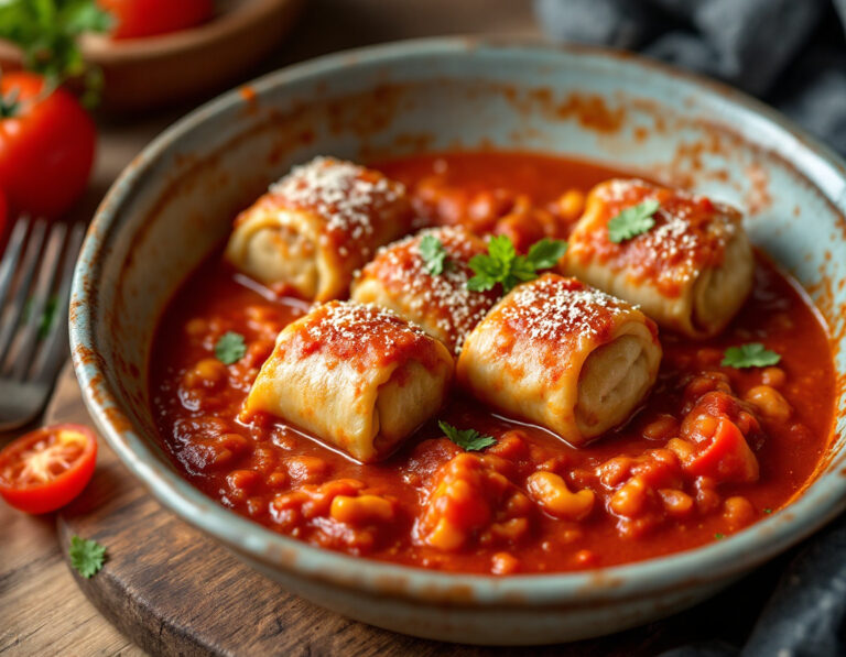 Rollitos de Col Dálmatas – Receta Croata Original