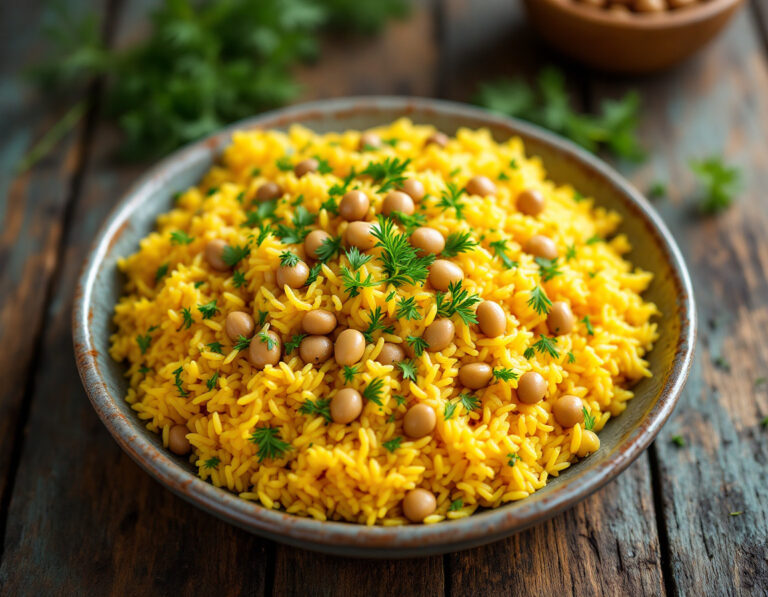 Arroz con Habas Persas – Baghali Polo
