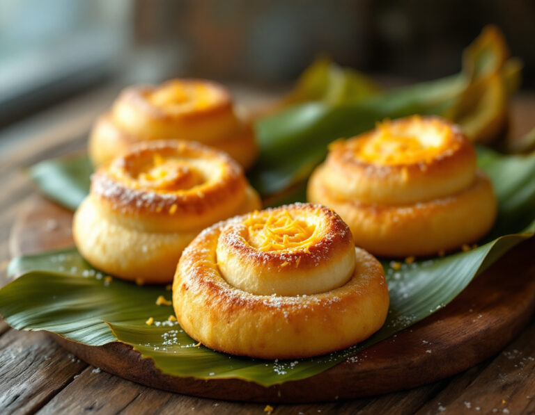 Receta de Ensaymada – Brioche Filipino Casero