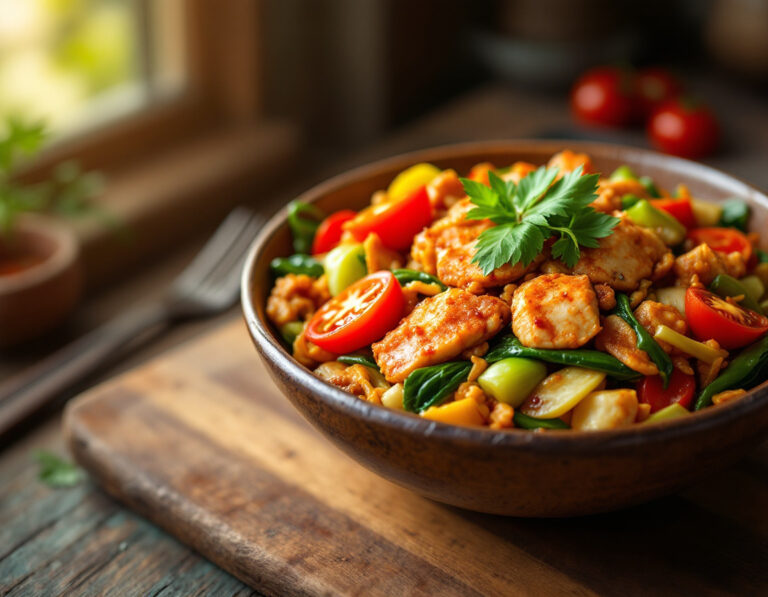 Receta Malaya de Verduras con Pescado Salado – Ikan Masin Auténtico