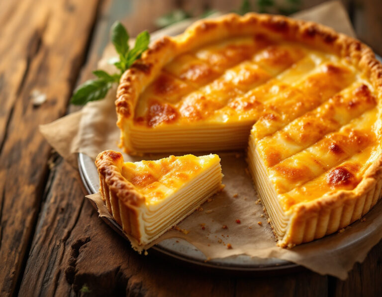 Receta de Gibanica Montenegro – Pastel de Capas Tradicional