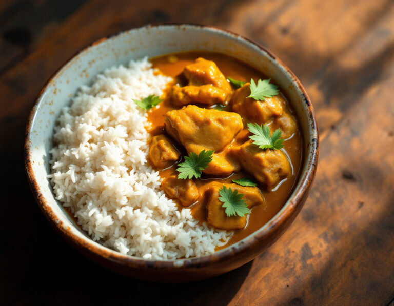 Curry de Pollo al Estilo de Sri Lanka – Auténtico y Aromático