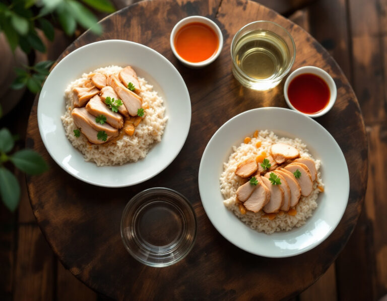Arroz con Pollo Hainanés – Receta Original Malaya