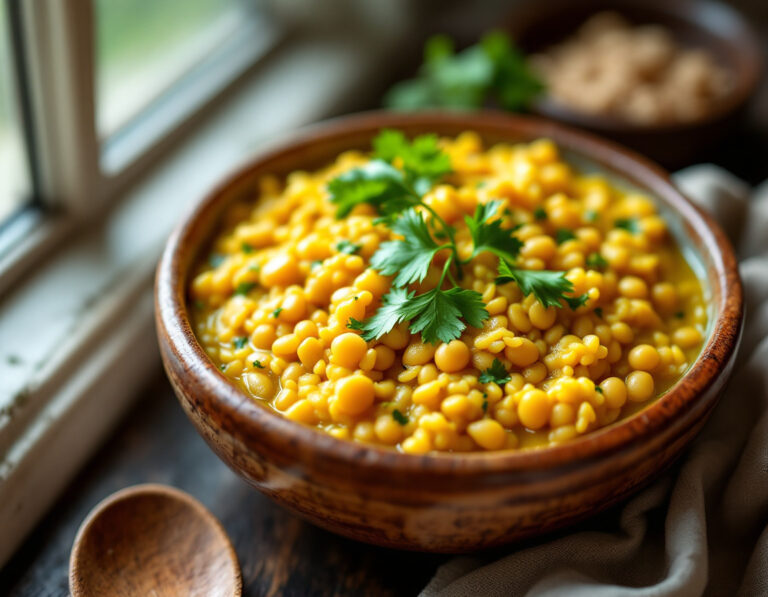 Healing Kitchari Recipe – Ayurvedic Mung Bean & Rice Bowl