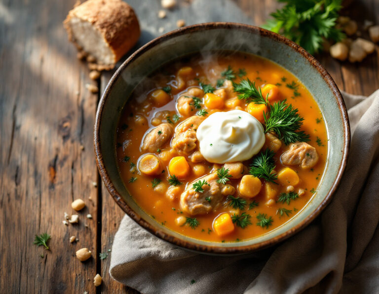 Ciorbă de Pui – Romanian Chicken Soup Recipe