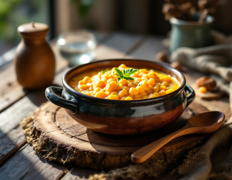 Receta de Kacamak – Gachas de Maíz Tradicionales de Montenegro