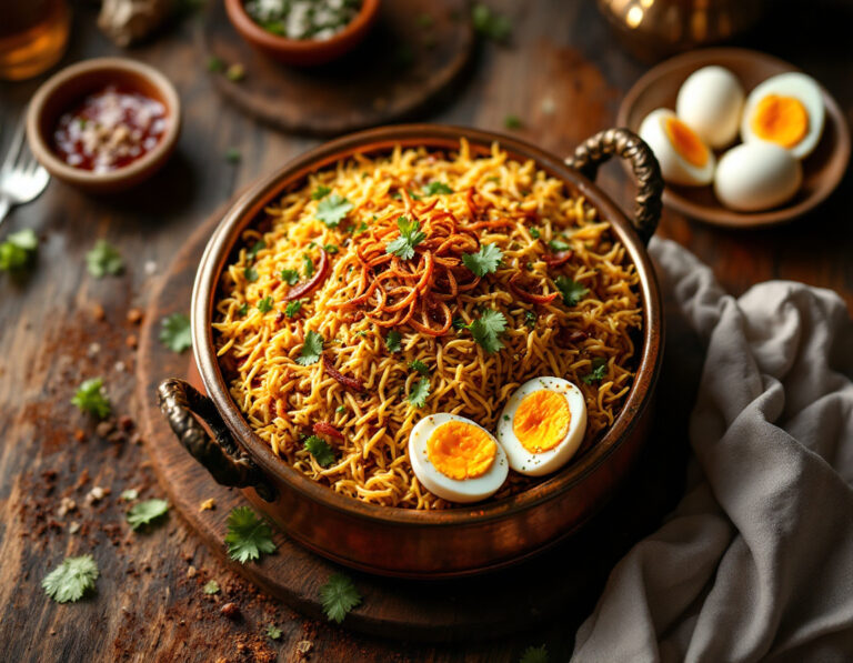 Receta de Karachi Biryani – Auténtico Arroz Pakistaní
