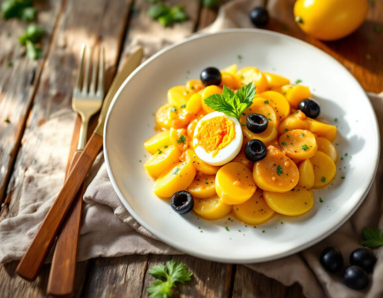 Receta de Papas a la Huancaína – Salsa Huancaína Clásica
