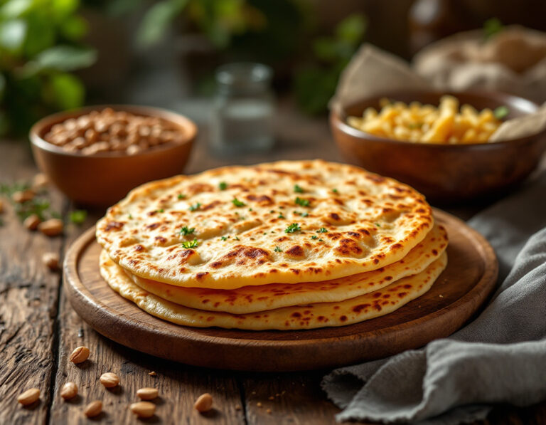 Receta de Katlama – Cómo hacer pan de capas pakistaní casero