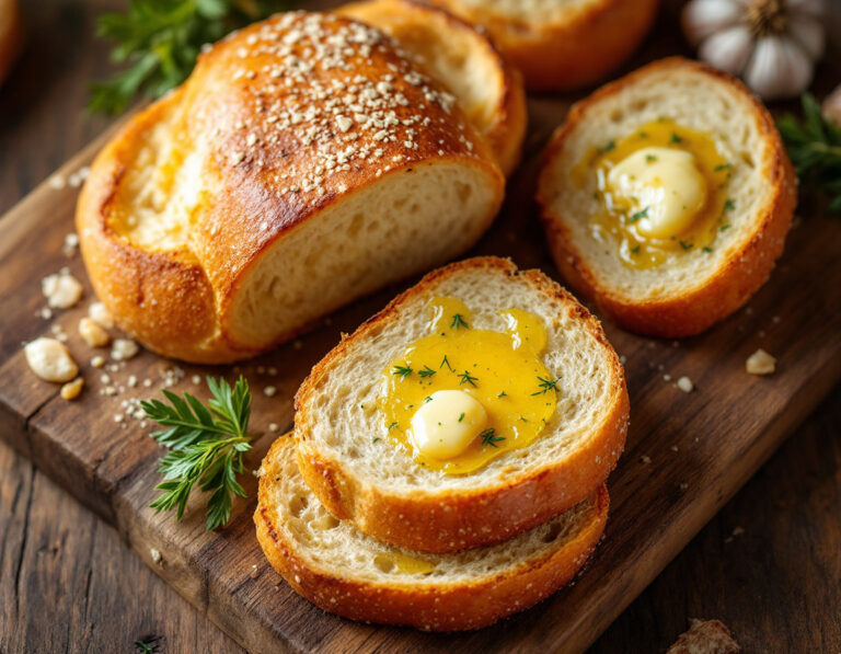 Pan de Ajo Checo – Chlebíček s česnekem