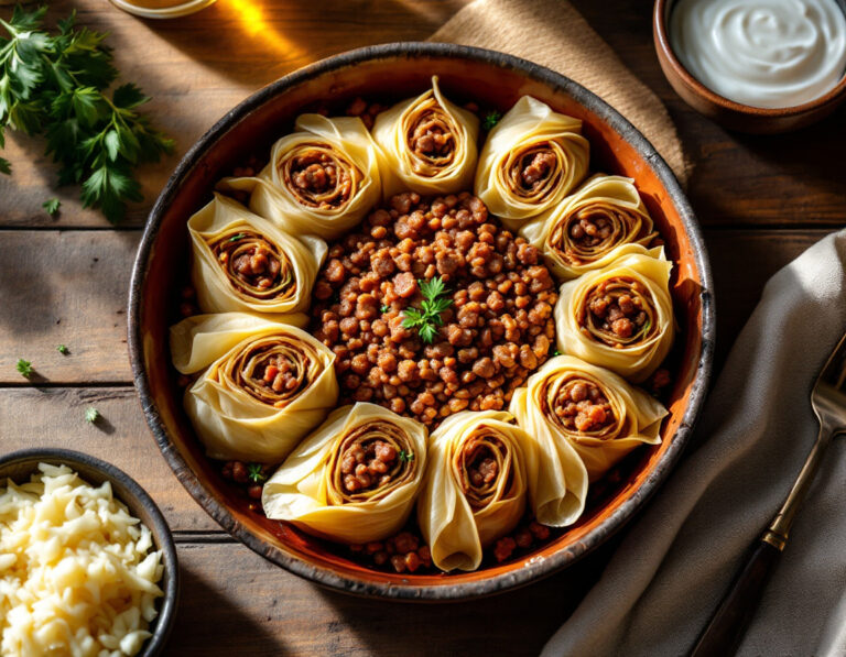 Sarma serbia – Receta tradicional de rollitos de col
