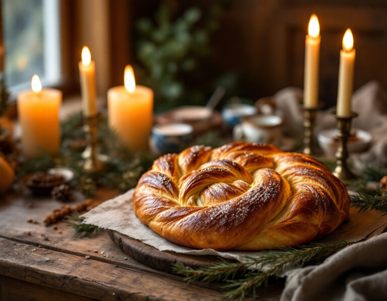 Receta de Korowai – Pan de boda ucraniano hecho en casa