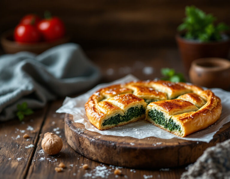 Receta de Byrek me Perime – Empanada de Verduras Kosovar
