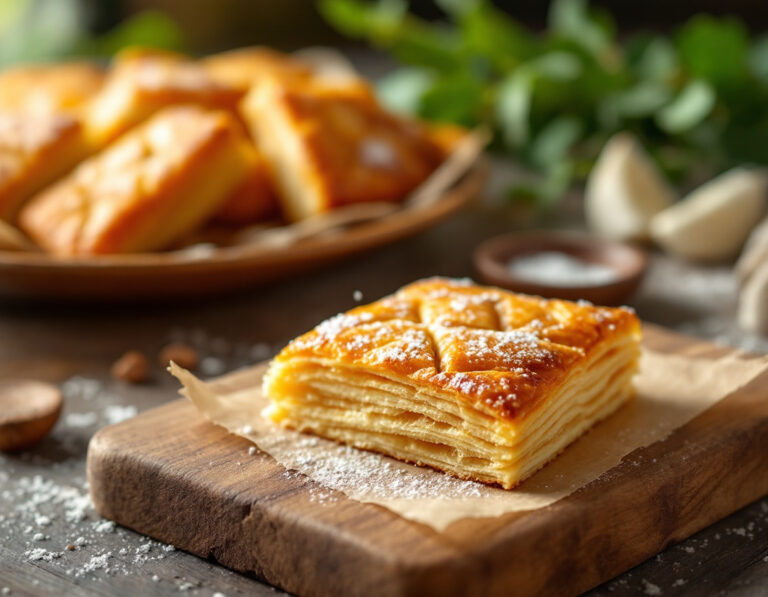 Kosovan Lard Pastry Recipe – Flija me Gjalpë