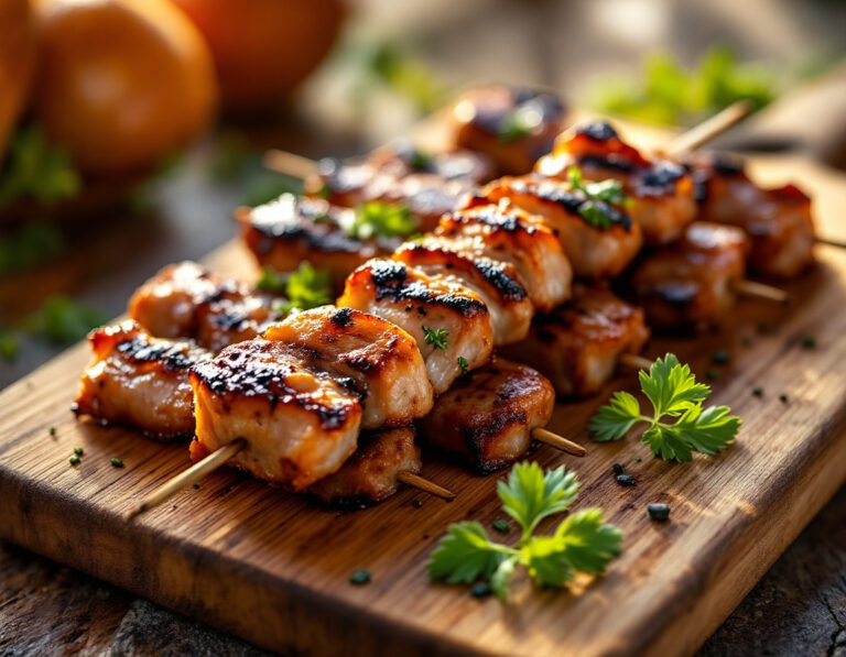 Receta de Brochetas Croatas de Carne – Ražnjići a la Parrilla