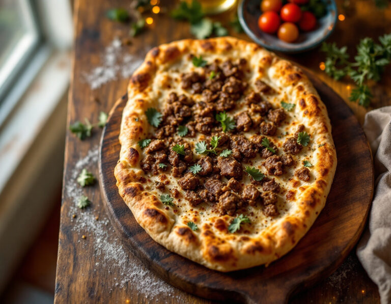 Lahmajoun Sirio – Pizza Auténtica del Levante
