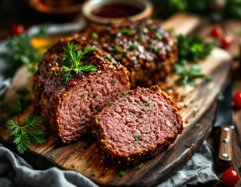 Pastel de carne de cordero a la rumana – Drob de miel