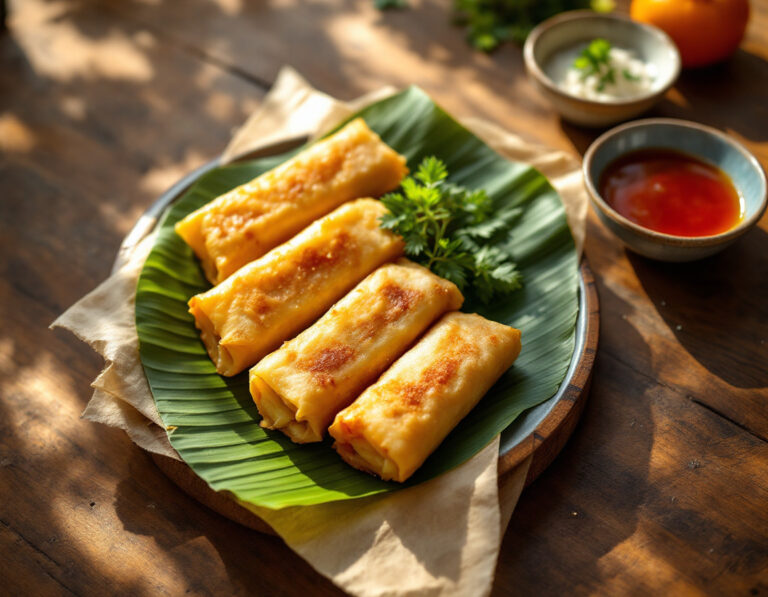 Receta de Lumpia Filipino – Rollitos de Primavera Crujientes