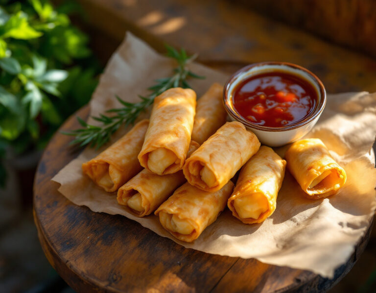 Receta de Lumpiang Shanghai – Rollitos de Primavera Filipinos Crujientes