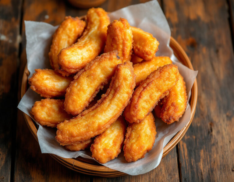 Receta Malaya de Plátano Frito | Pisang Goreng