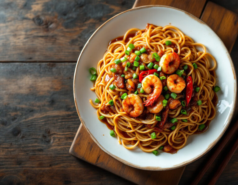 Malaysian Noodles Brown Sauce Recipe | Char Kuey Teow