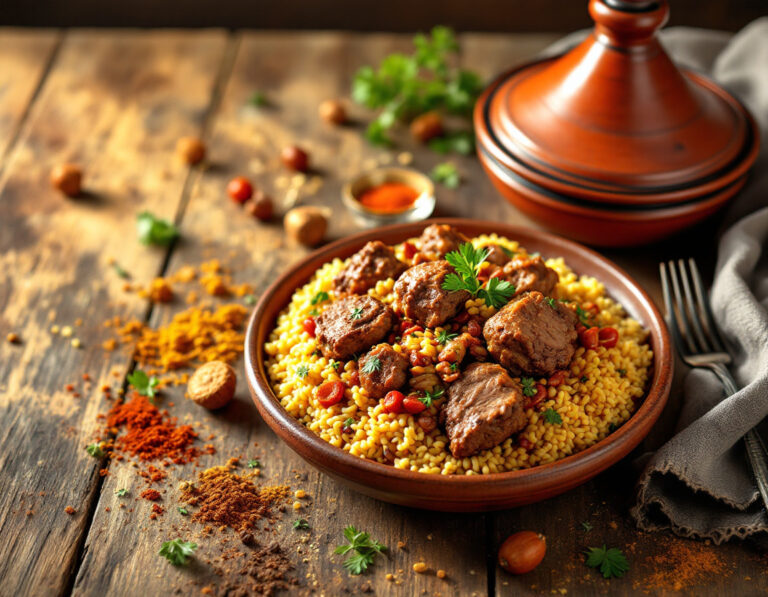 Cuscús Marroquí con Cordero – Receta Auténtica