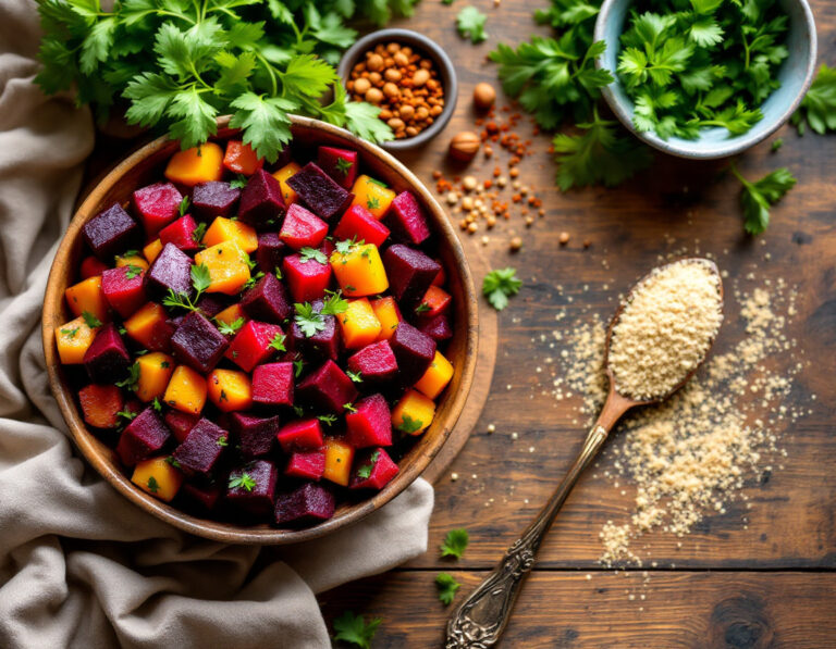Ensalada Marroquí de Remolacha – Auténtica y Especiada