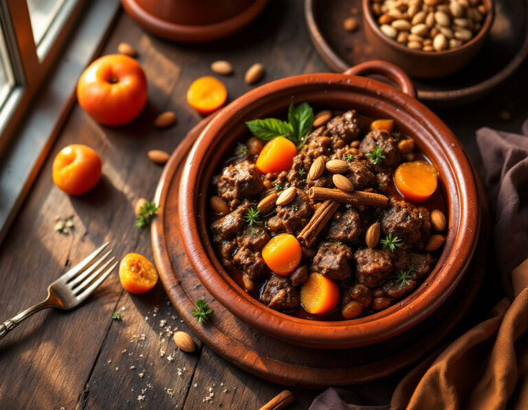 Auténtica Receta de Tajín Marroquí – Guiso de Cordero