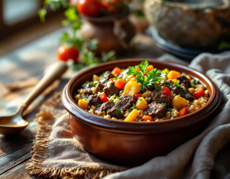 Olla Aldeana Macedonia – Receta Tradicional Selski Lonec