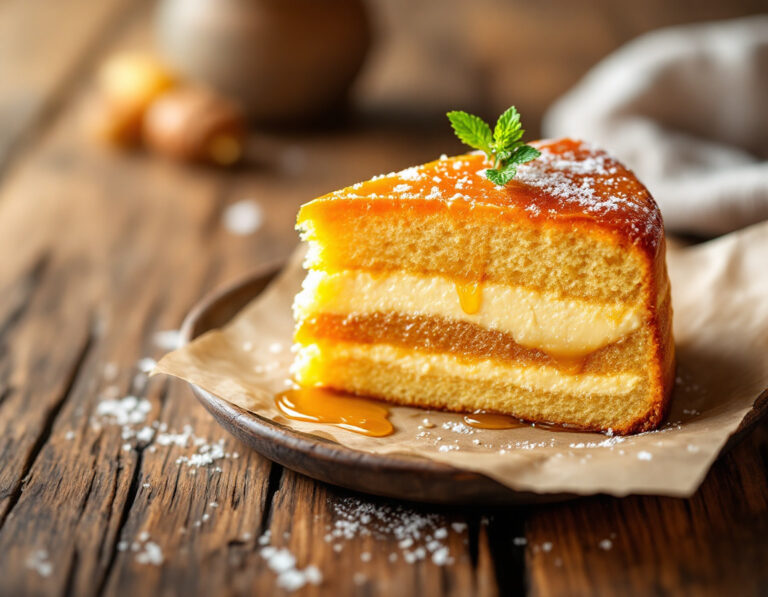 Receta de Medivnyk: Bizcocho ucraniano de miel tradicional