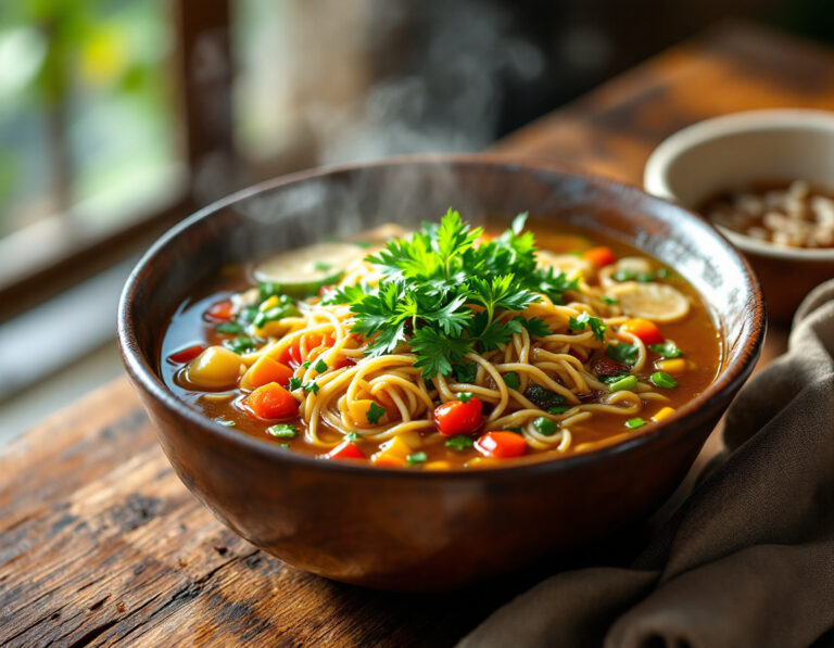 Sopa de Fideos Nepalesa – Thukpa Auténtica